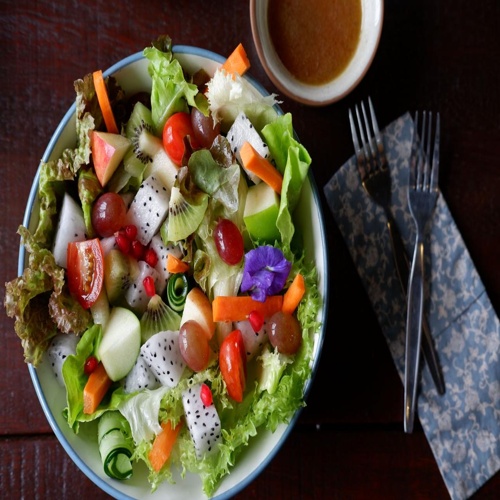 Mixed Fruit Banana Salad